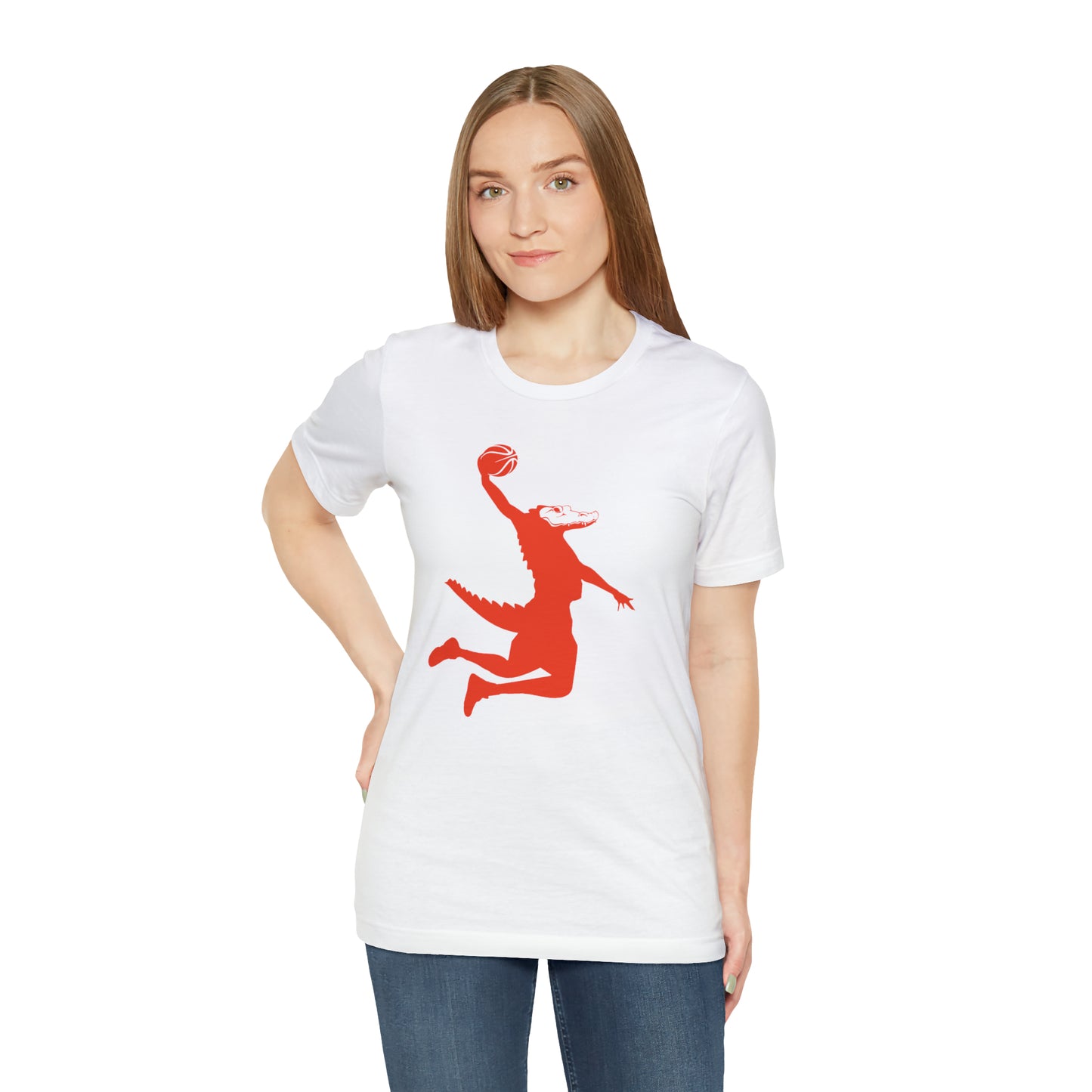 Unisex Jersey Short Sleeve Tee ChompMan (Orange)