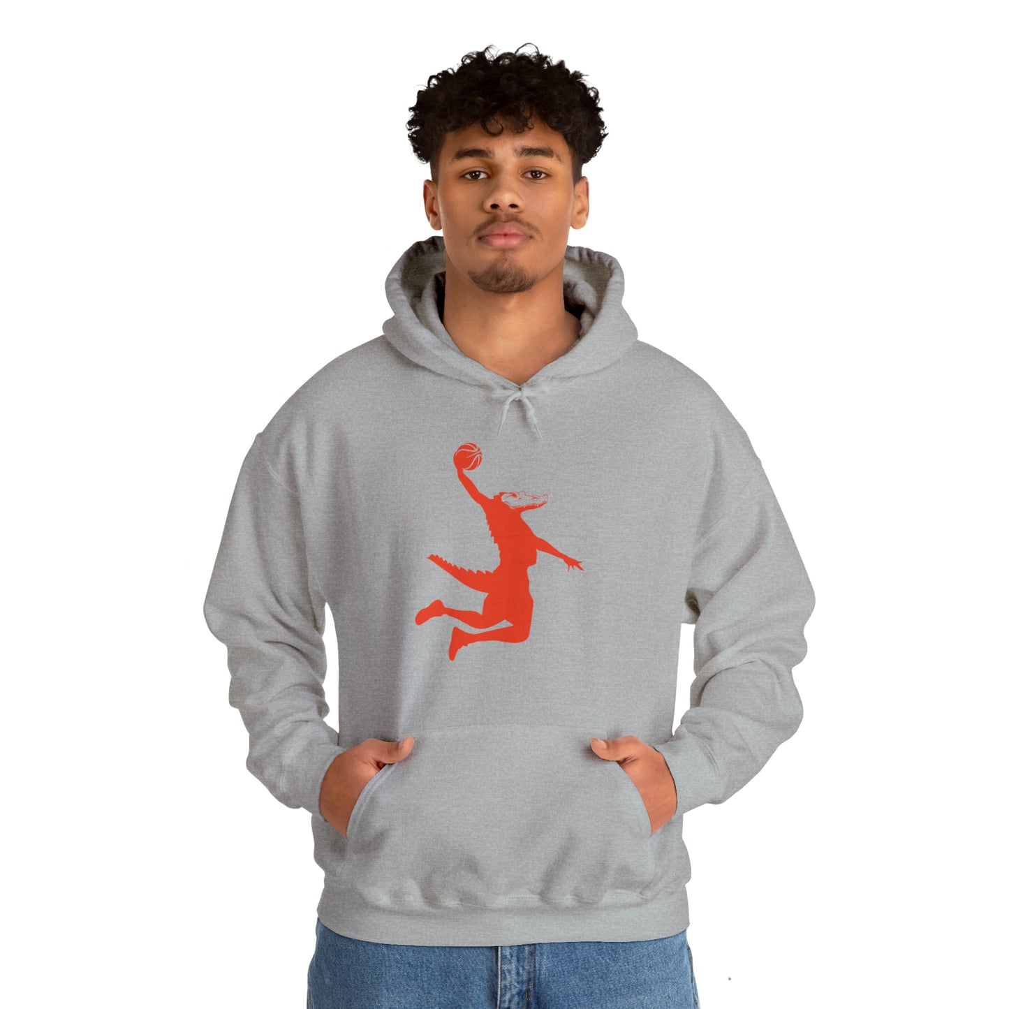 ChompMan Basketball (V6) Unisex Heavy Blend™ Hooded Sweatshirt