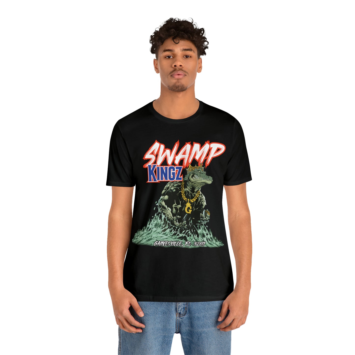 Swamp Kingz (V1) Unisex Jersey Short Sleeve Tee