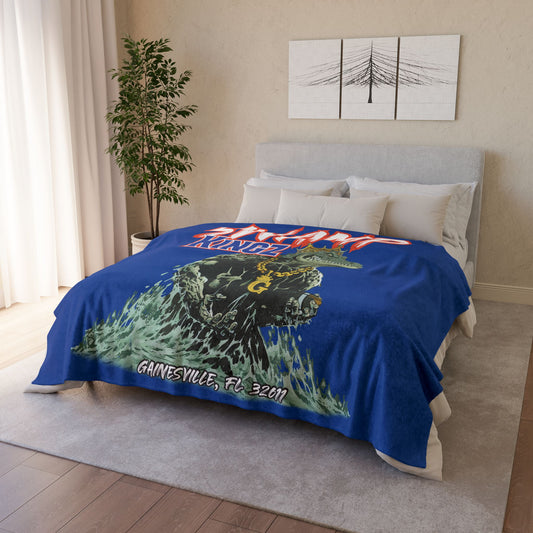 Swamp Kingz (V1) Soft Polyester Blanket