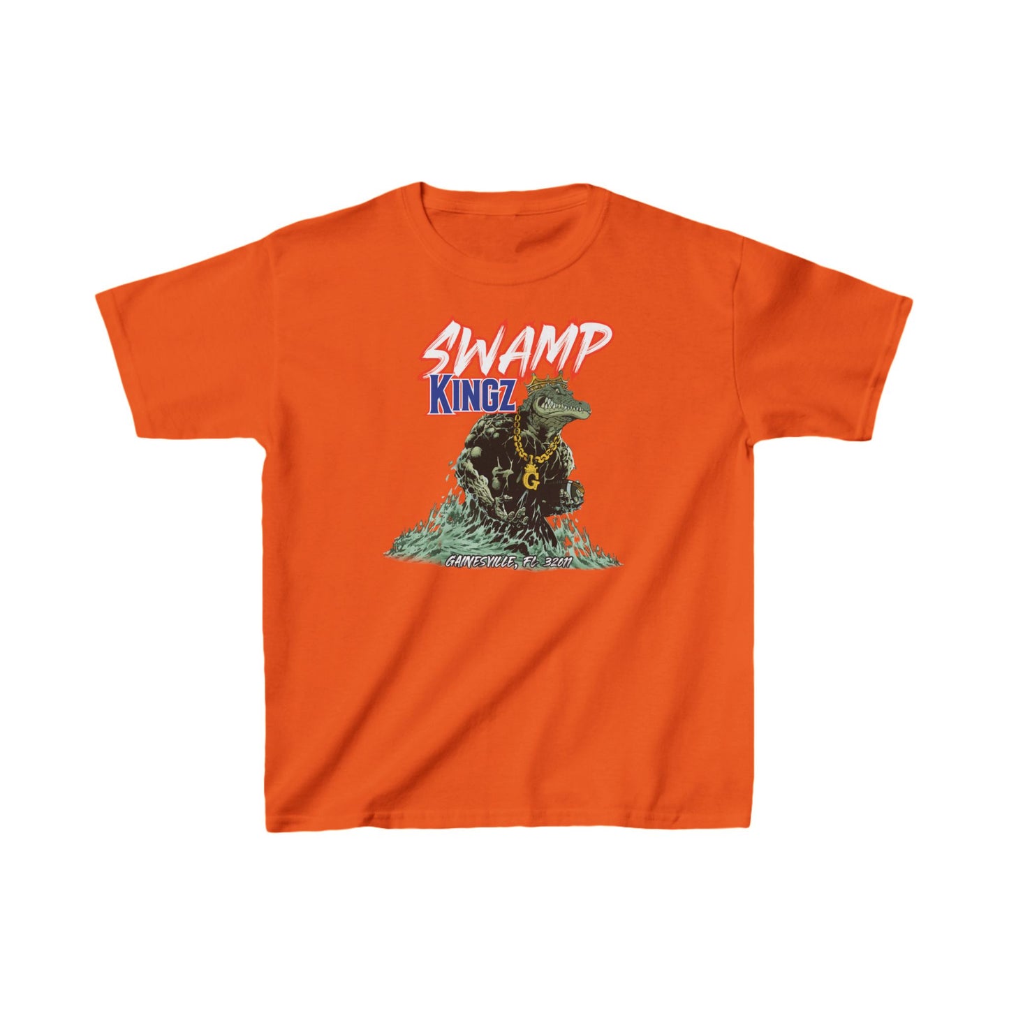 Swamp Kingz (V1) Kids Heavy Cotton™ Tee