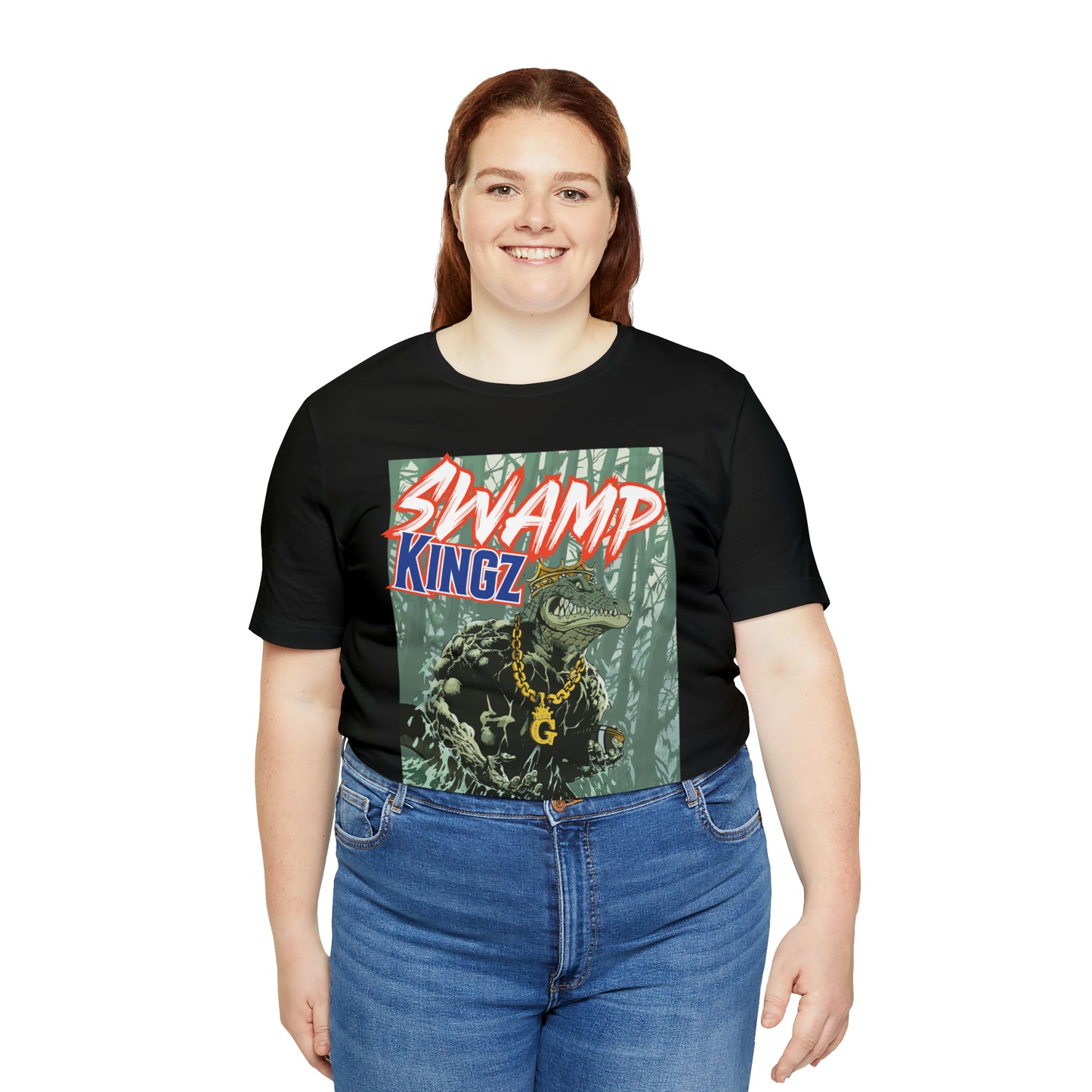 Swamp Kingz (V2) Unisex Jersey Short Sleeve Tee