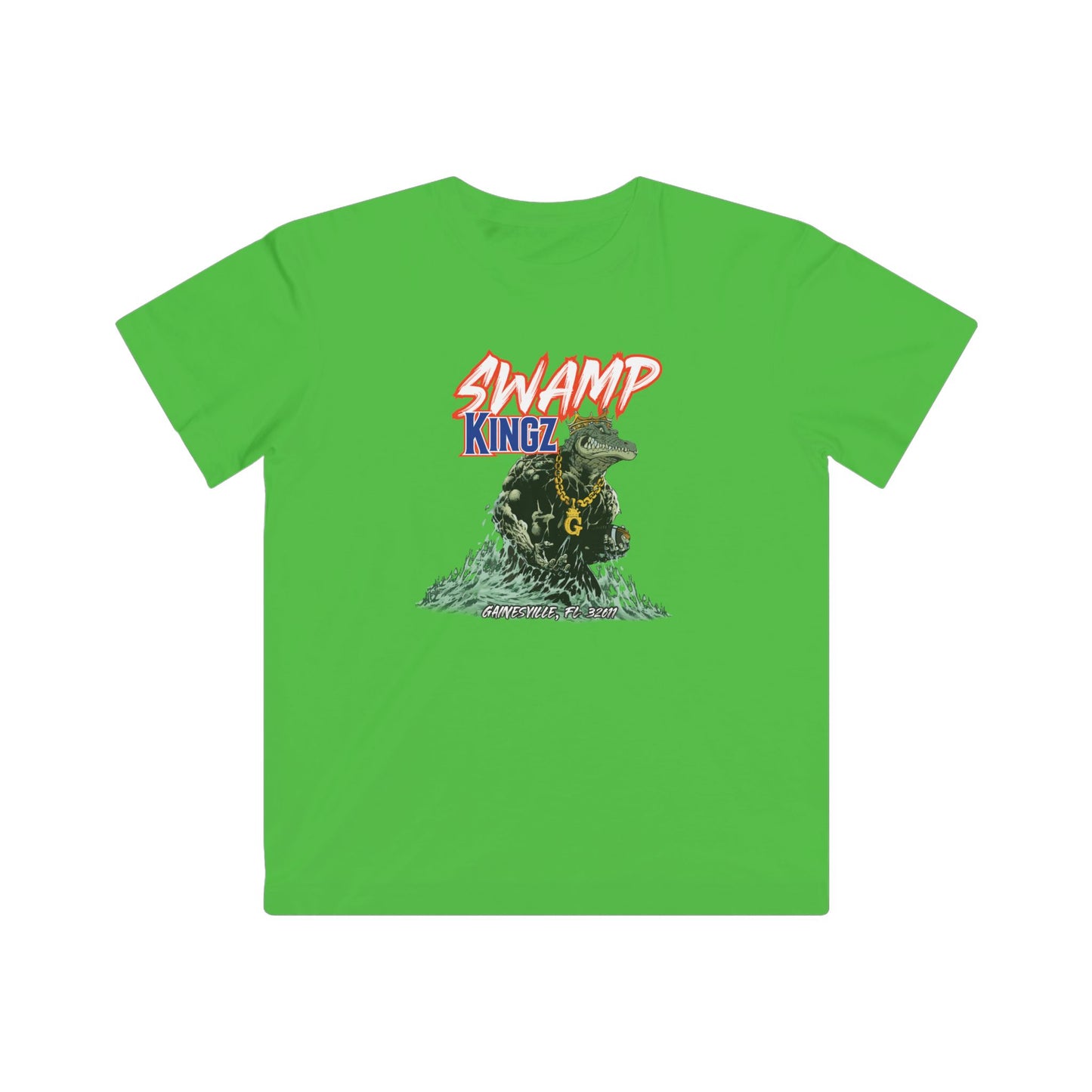 Swamp Kingz (V1) Kids Fine Jersey Tee