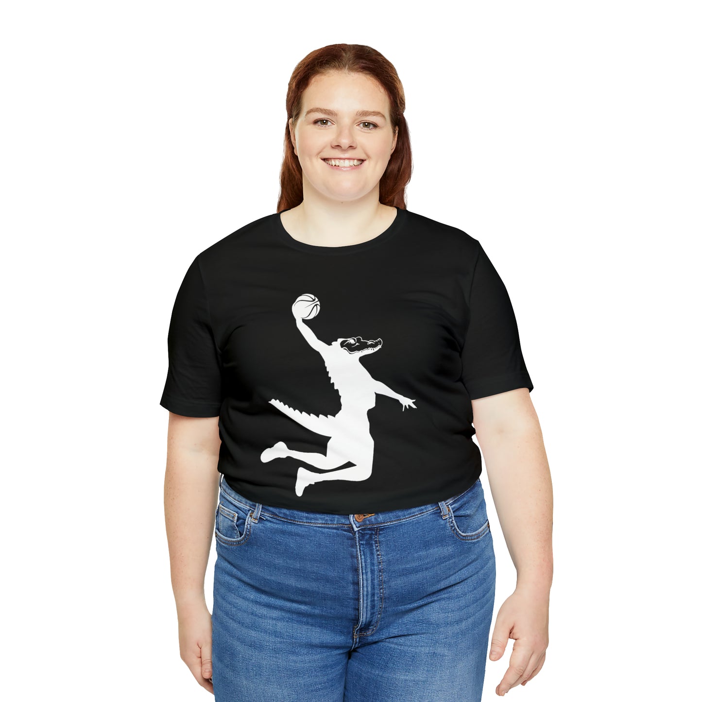 Unisex Jersey Short Sleeve Tee ChompMan (White)