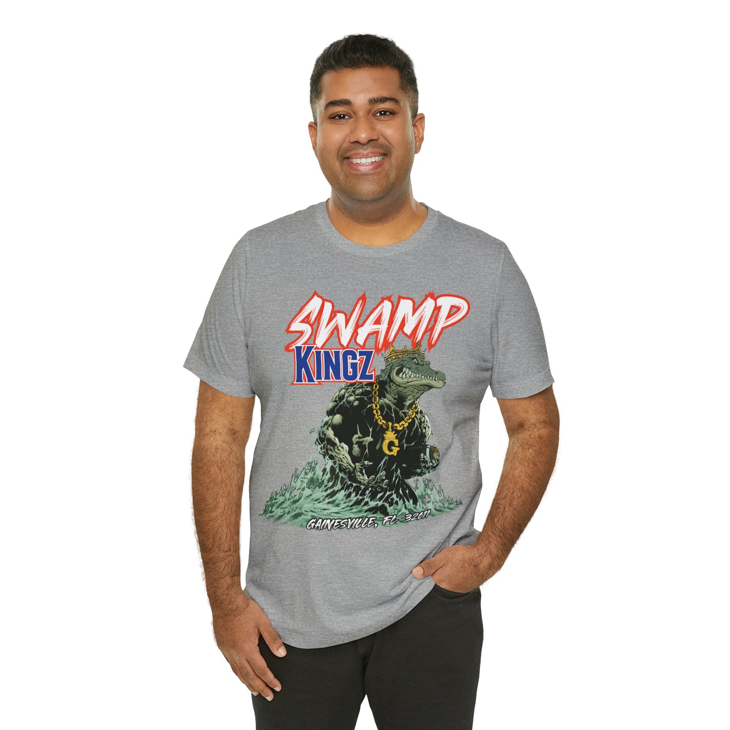 Swamp Kingz (V1) Unisex Jersey Short Sleeve Tee