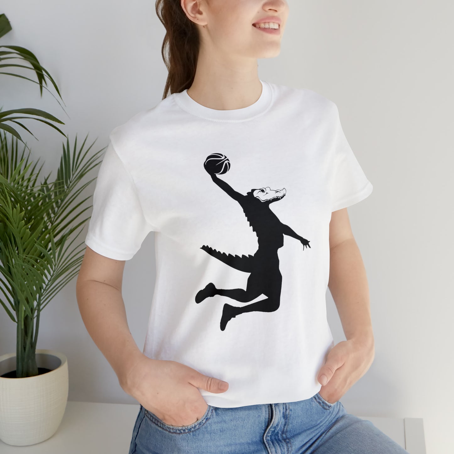 ChompMan Basketball (V8) Unisex Jersey Short Sleeve Tee