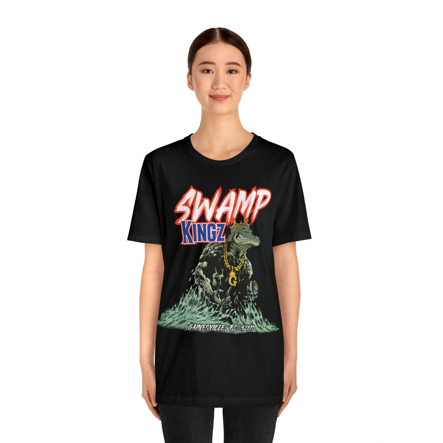 Swamp Kingz (V1) Unisex Jersey Short Sleeve Tee