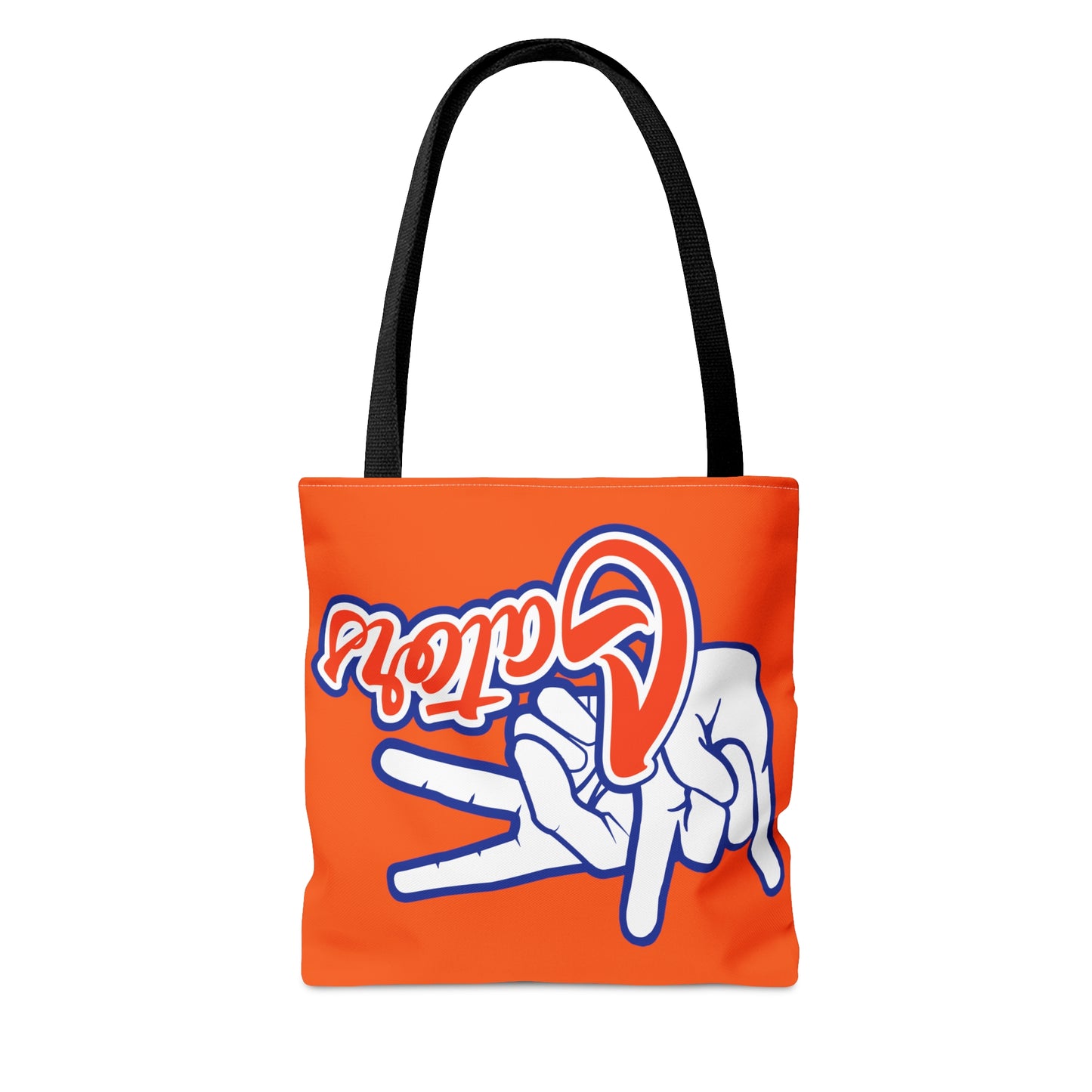 Tote Bag (AOP) UF (Rock On) Gators Hands_V1