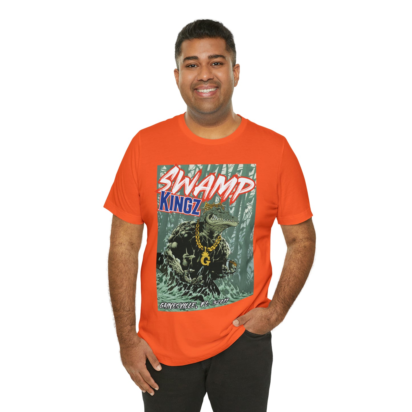 Swamp Kingz (V2) Unisex Jersey Short Sleeve Tee