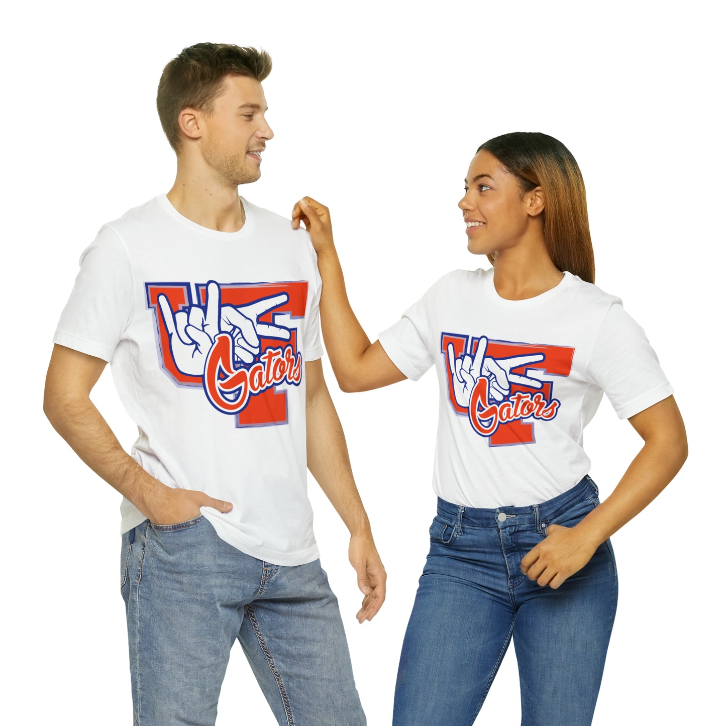 Unisex Jersey Short Sleeve Tee UF (Rock On) Gators Hands_V2