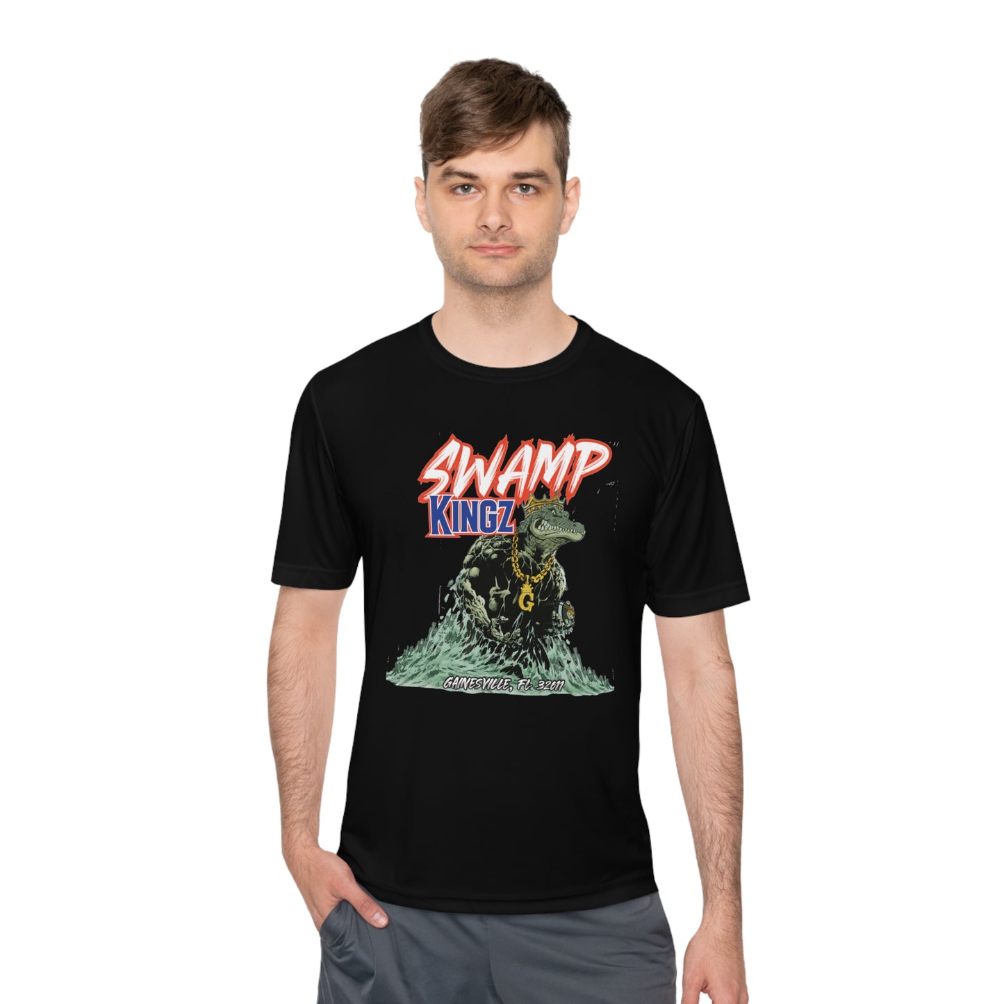 Swamp Kingz (V1) Unisex Moisture Wicking Tee