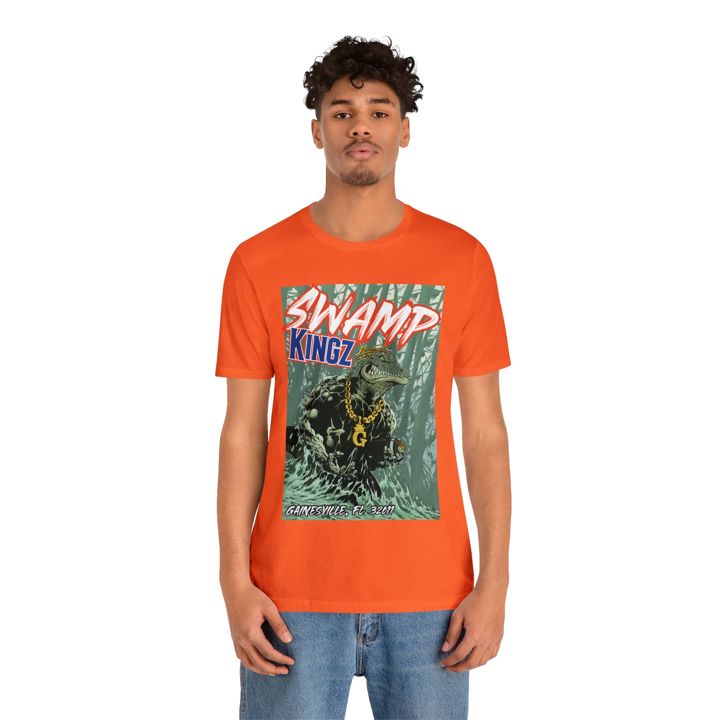 Swamp Kingz (V2) Unisex Jersey Short Sleeve Tee