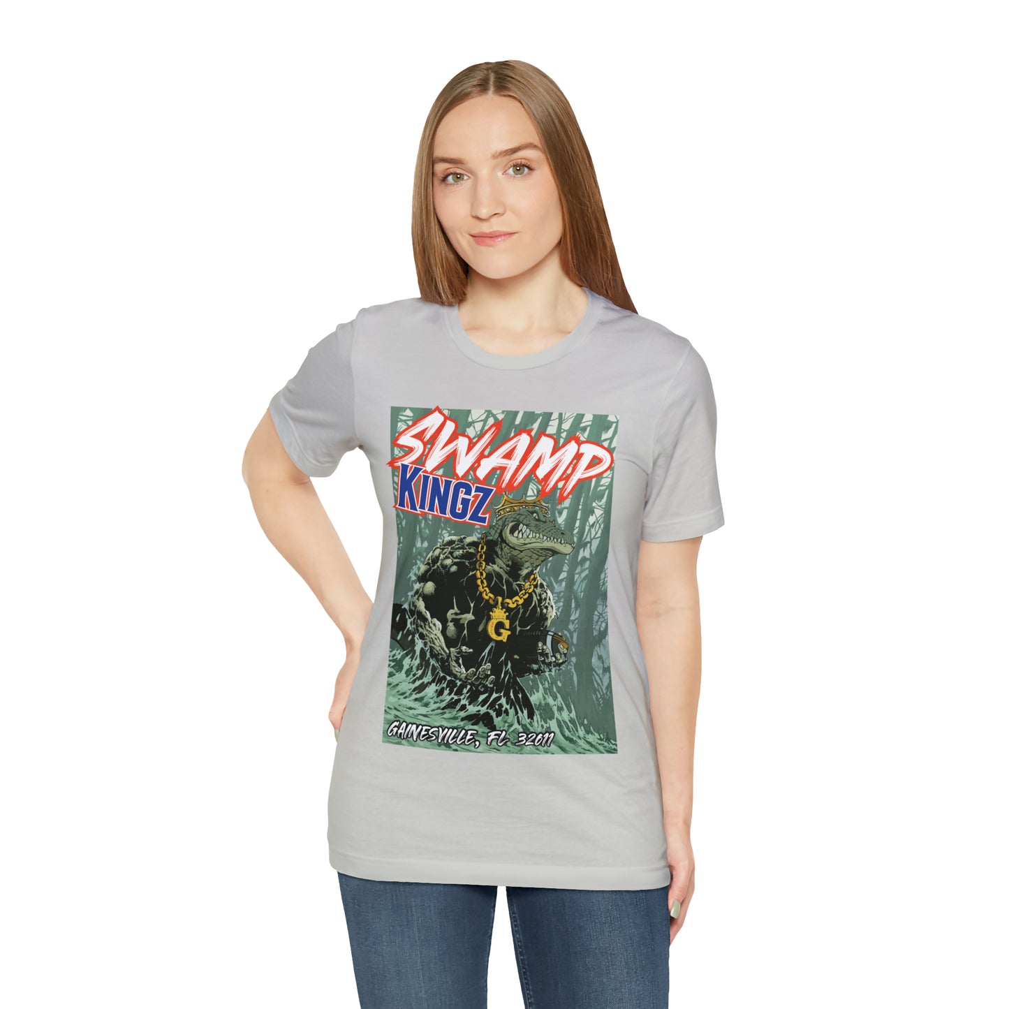 Swamp Kingz (V2) Unisex Jersey Short Sleeve Tee