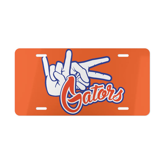 UF Gators (V3) Vanity Plate