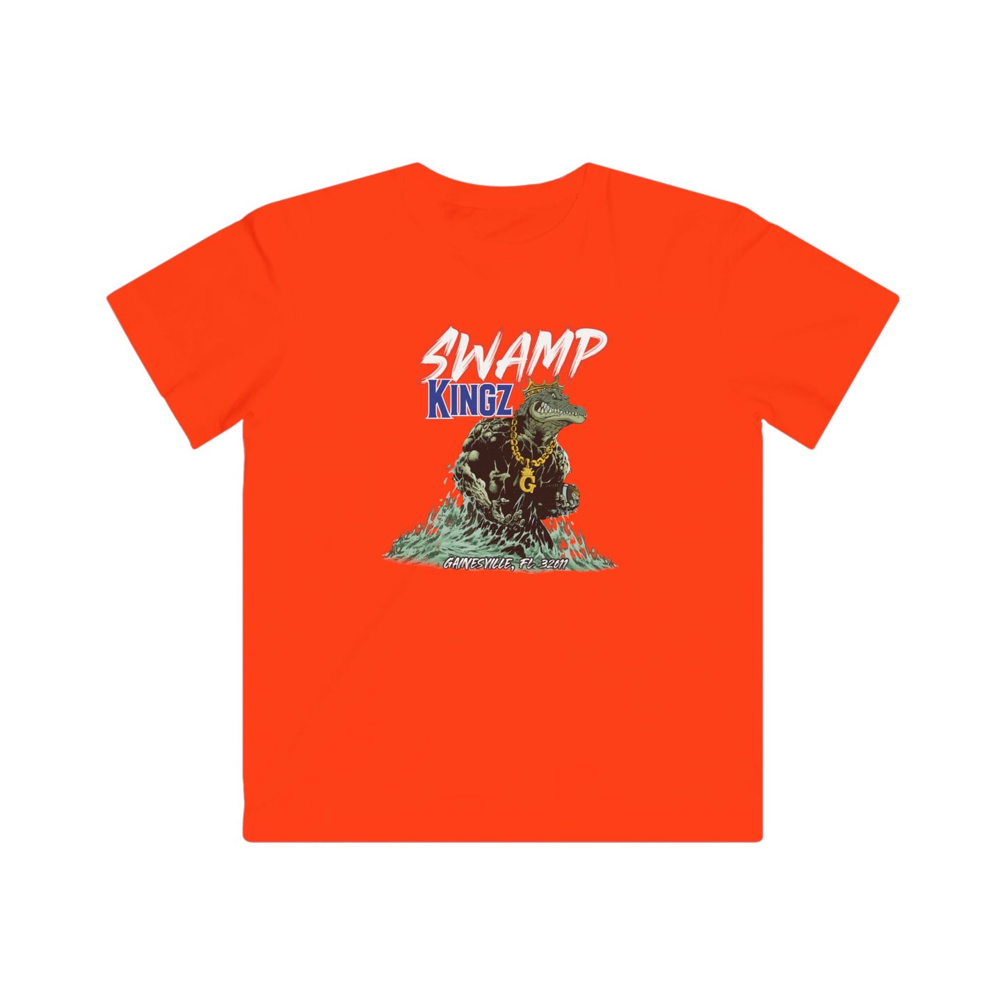 Swamp Kingz (V1) Kids Fine Jersey Tee