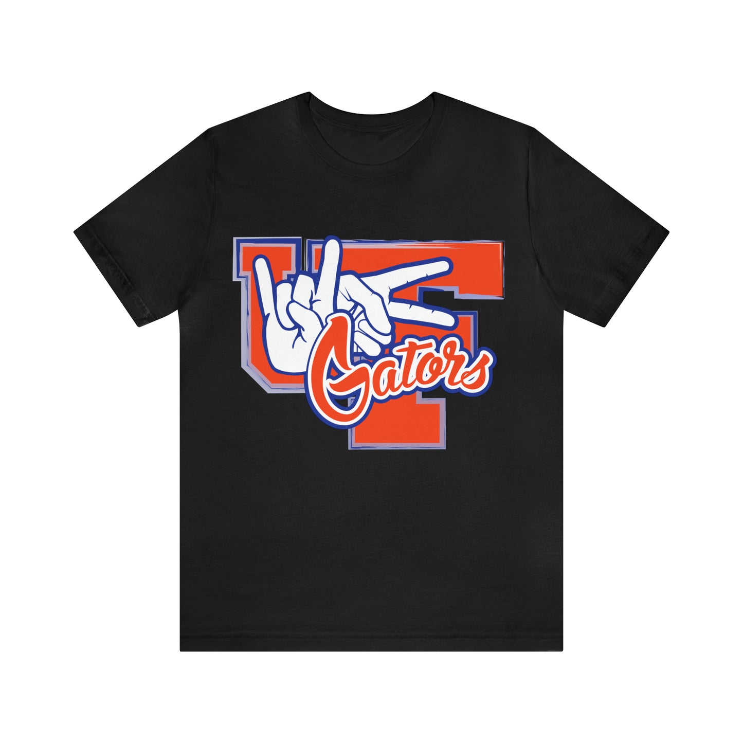 Unisex Jersey Short Sleeve Tee UF (Rock On) Gators Hands_V2