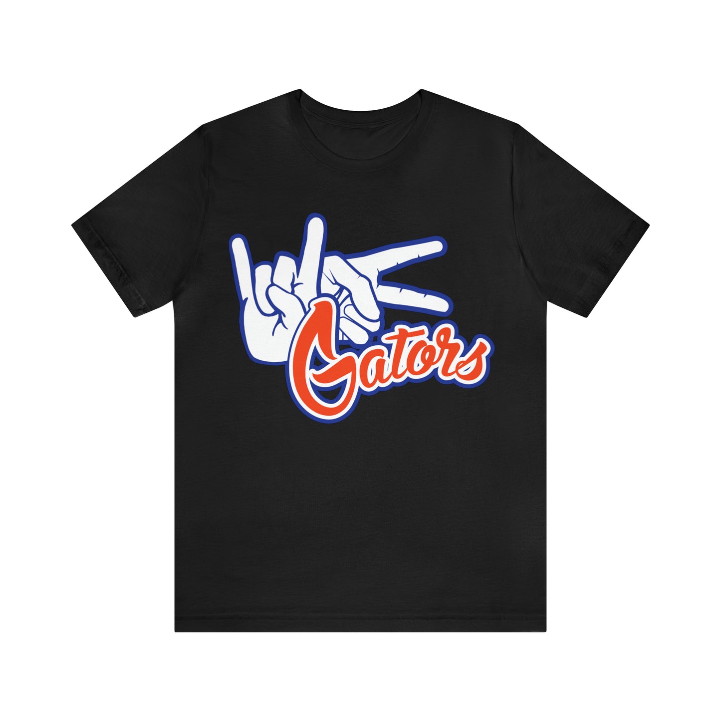 Unisex Jersey Short Sleeve Tee  UF (Rock On) Gators Hands_V1