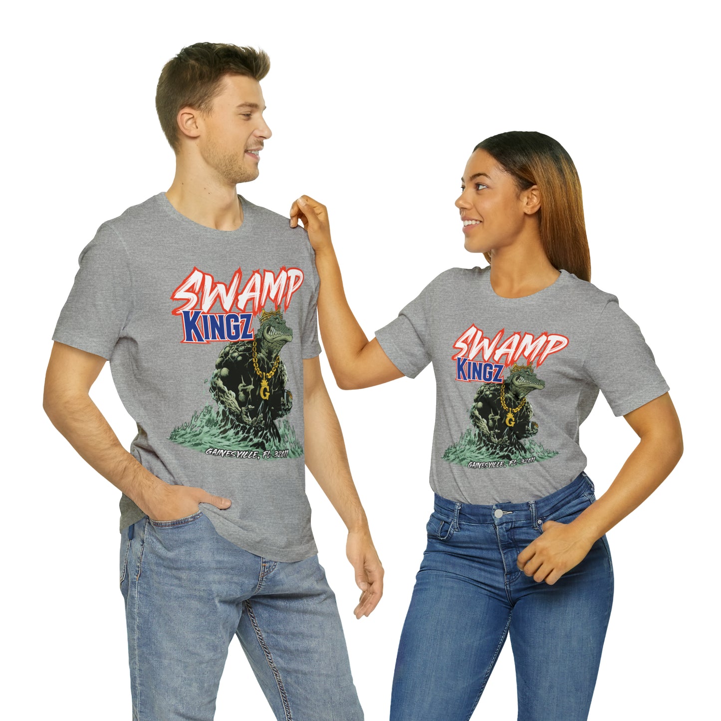 Swamp Kingz (V1) Unisex Jersey Short Sleeve Tee