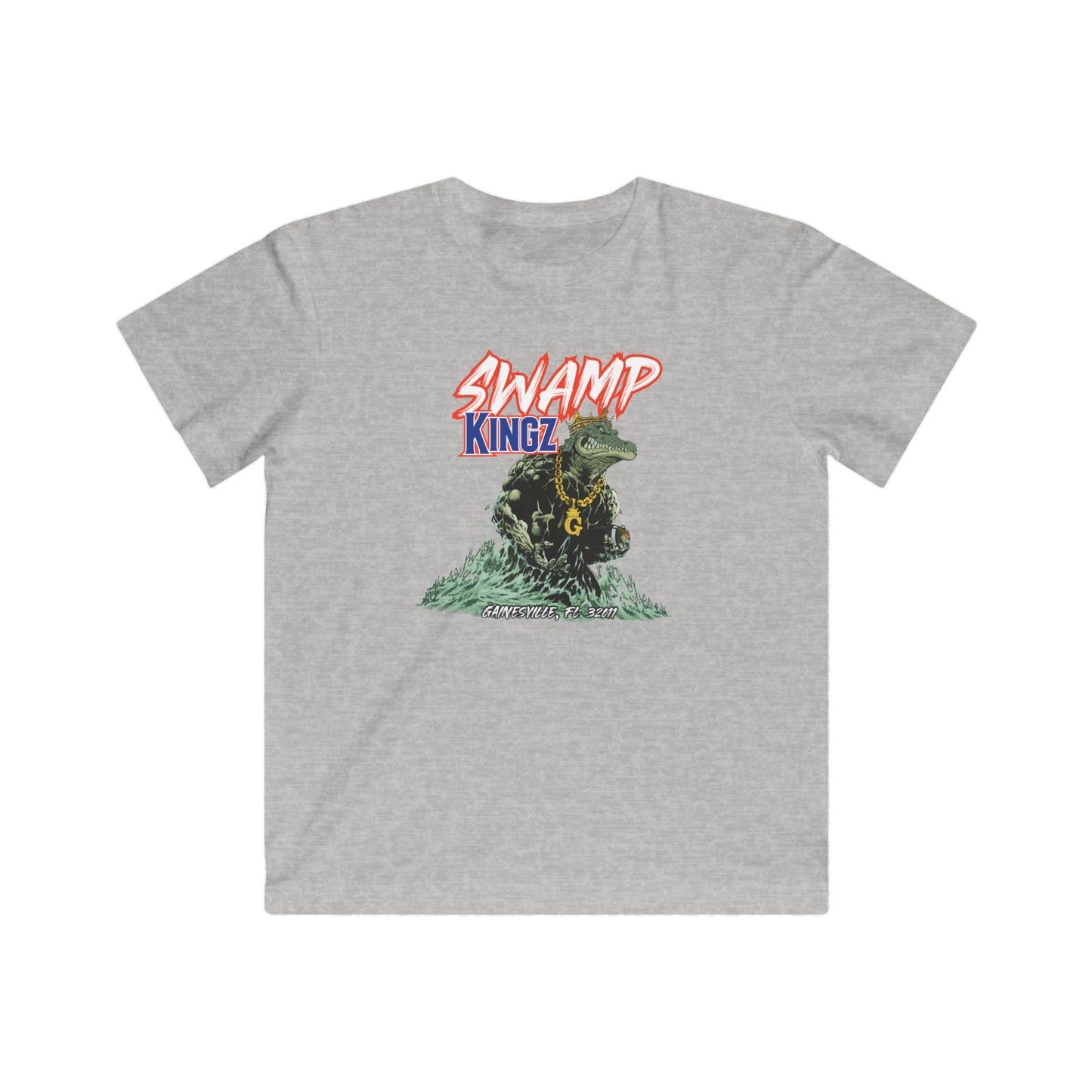 Swamp Kingz (V1) Kids Fine Jersey Tee