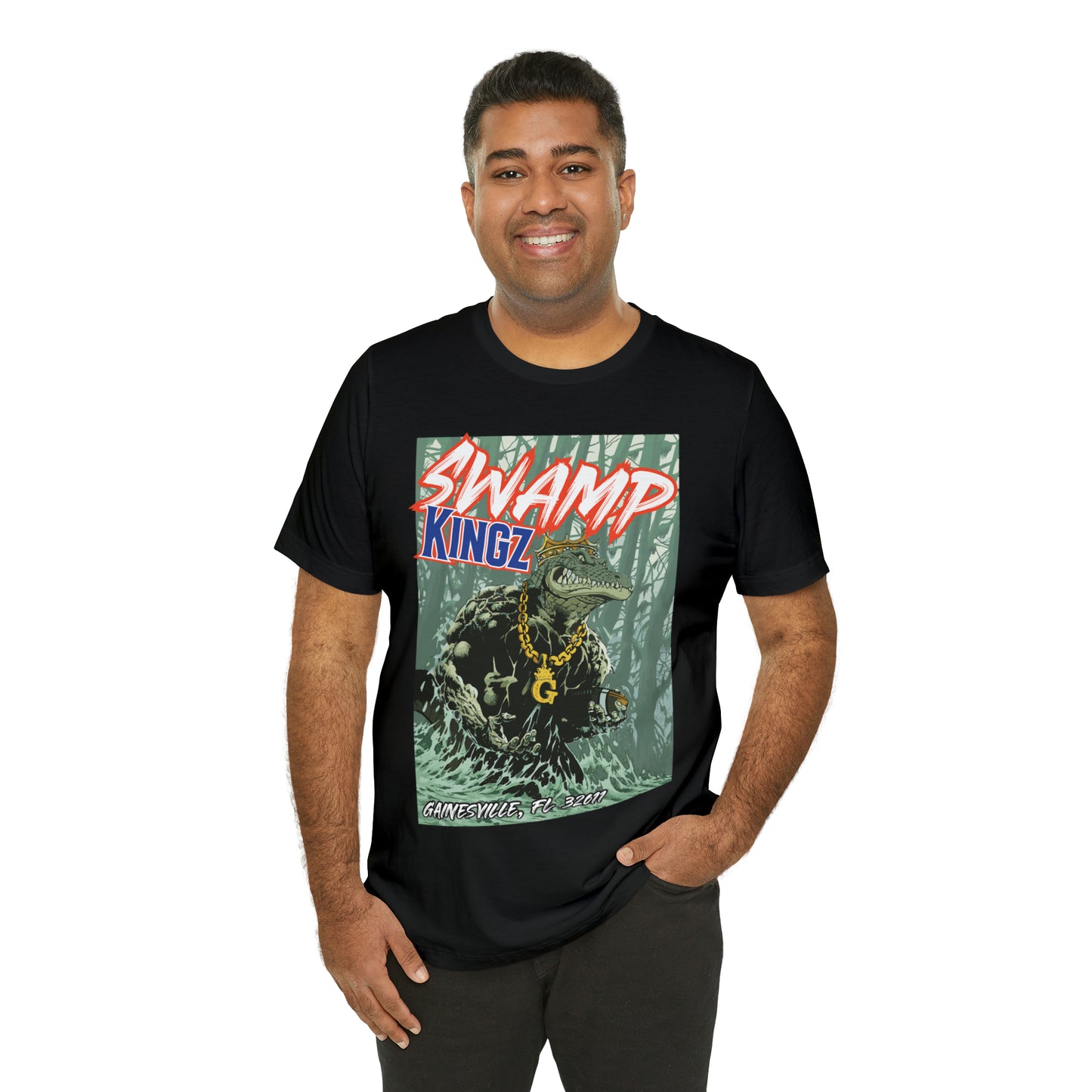 Swamp Kingz (V2) Unisex Jersey Short Sleeve Tee