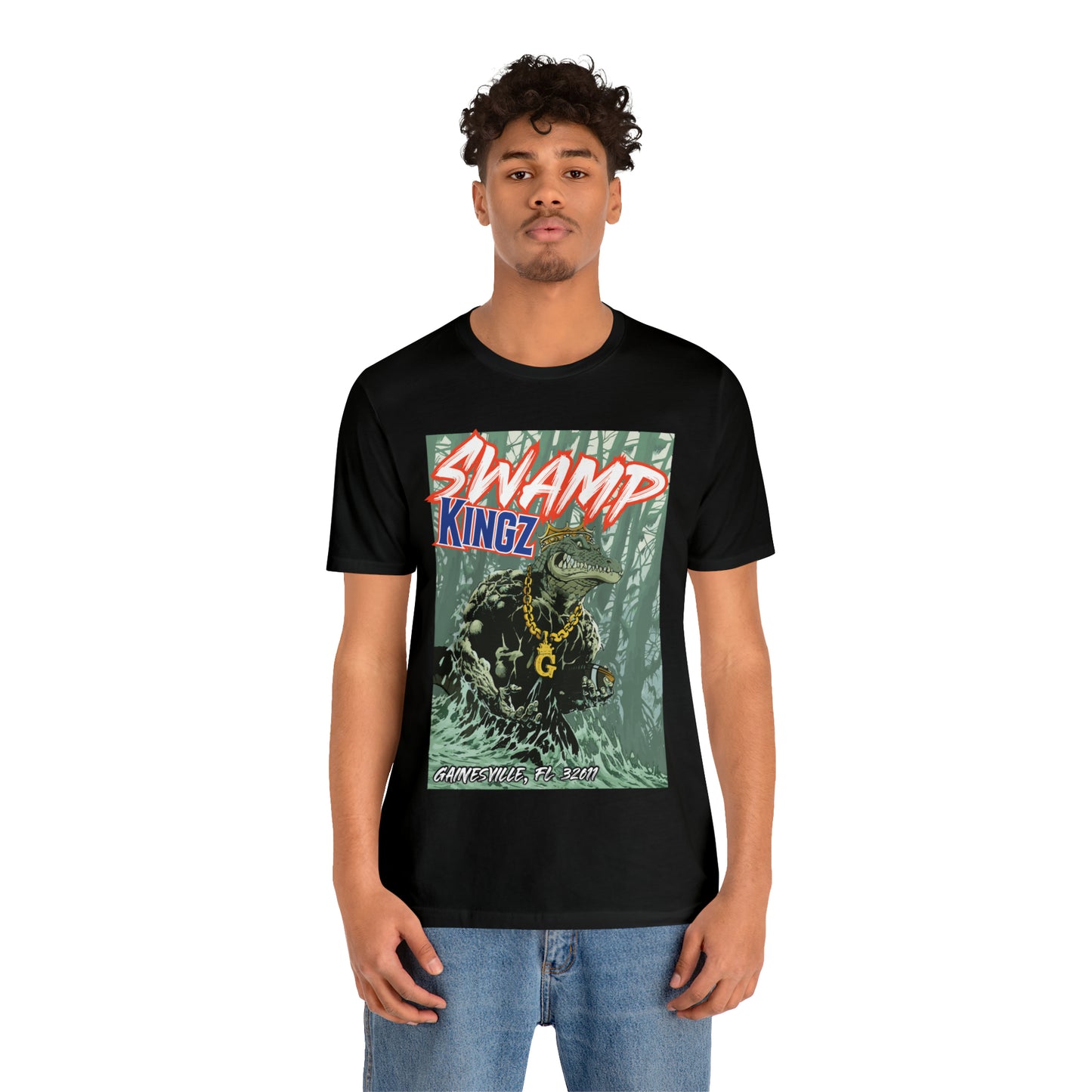 Swamp Kingz (V2) Unisex Jersey Short Sleeve Tee