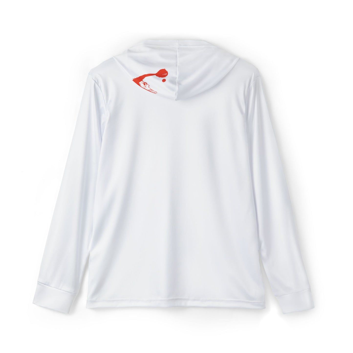 ChompMan Baseball (V4 / White) Men's Sports Warmup Hoodie (AOP)