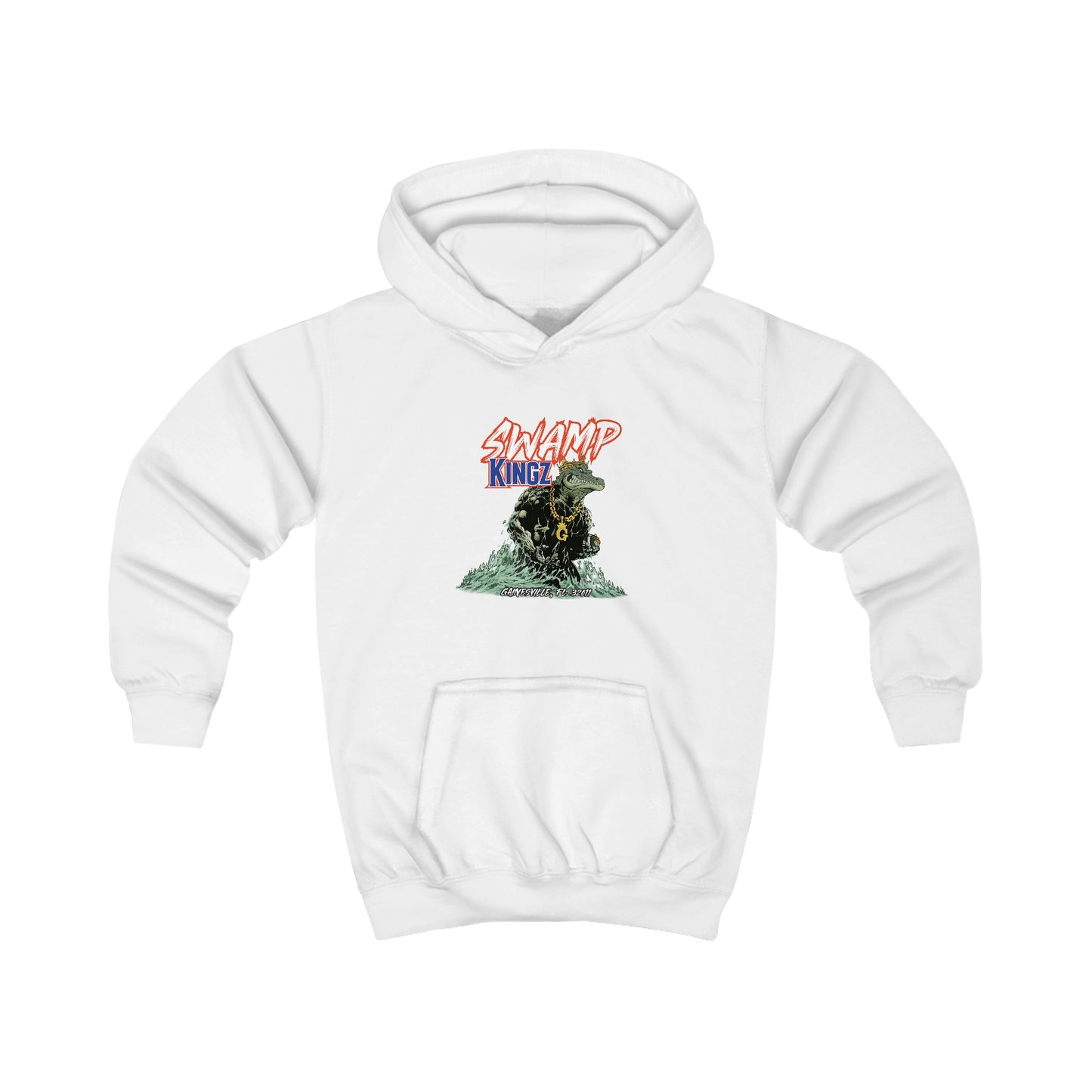 Swamp Kingz (V1) Kids Hoodie