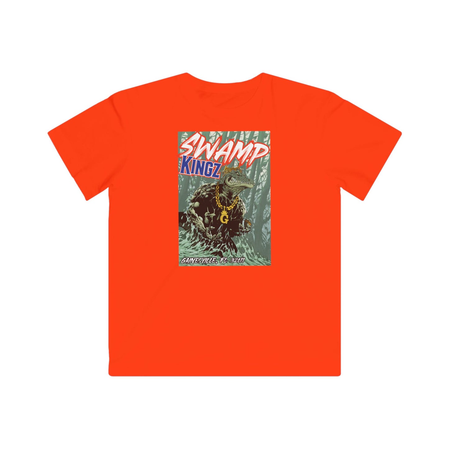 Swamp Kingz (V2) Kids Fine Jersey Tee