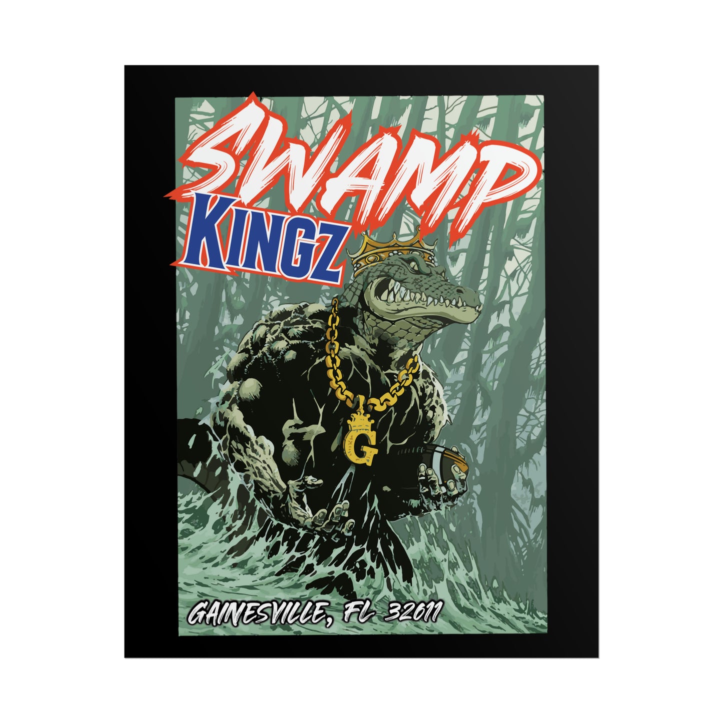 Swamp Kingz (V2) Rolled Posters