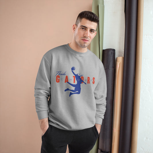 ChompMan Basketball (V1 / Grey) Champion Sweatshirt