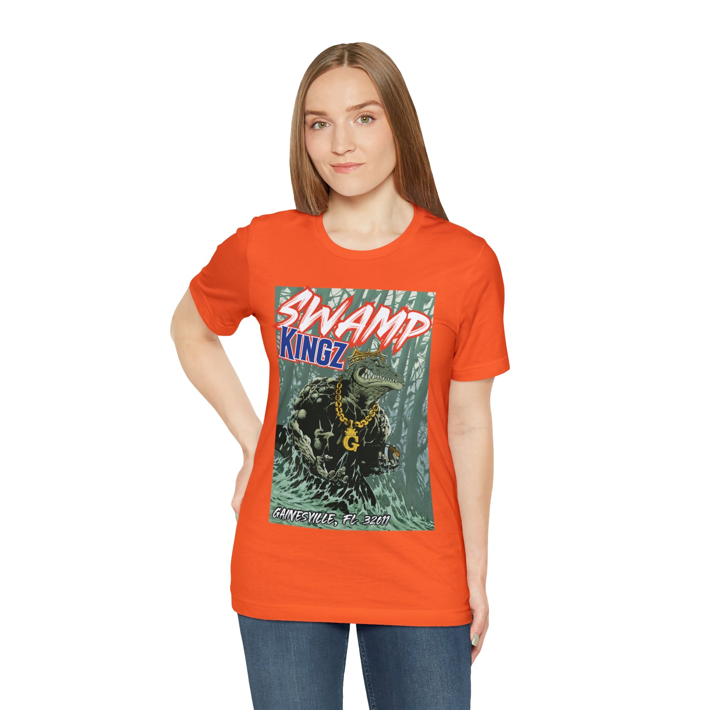 Swamp Kingz (V2) Unisex Jersey Short Sleeve Tee