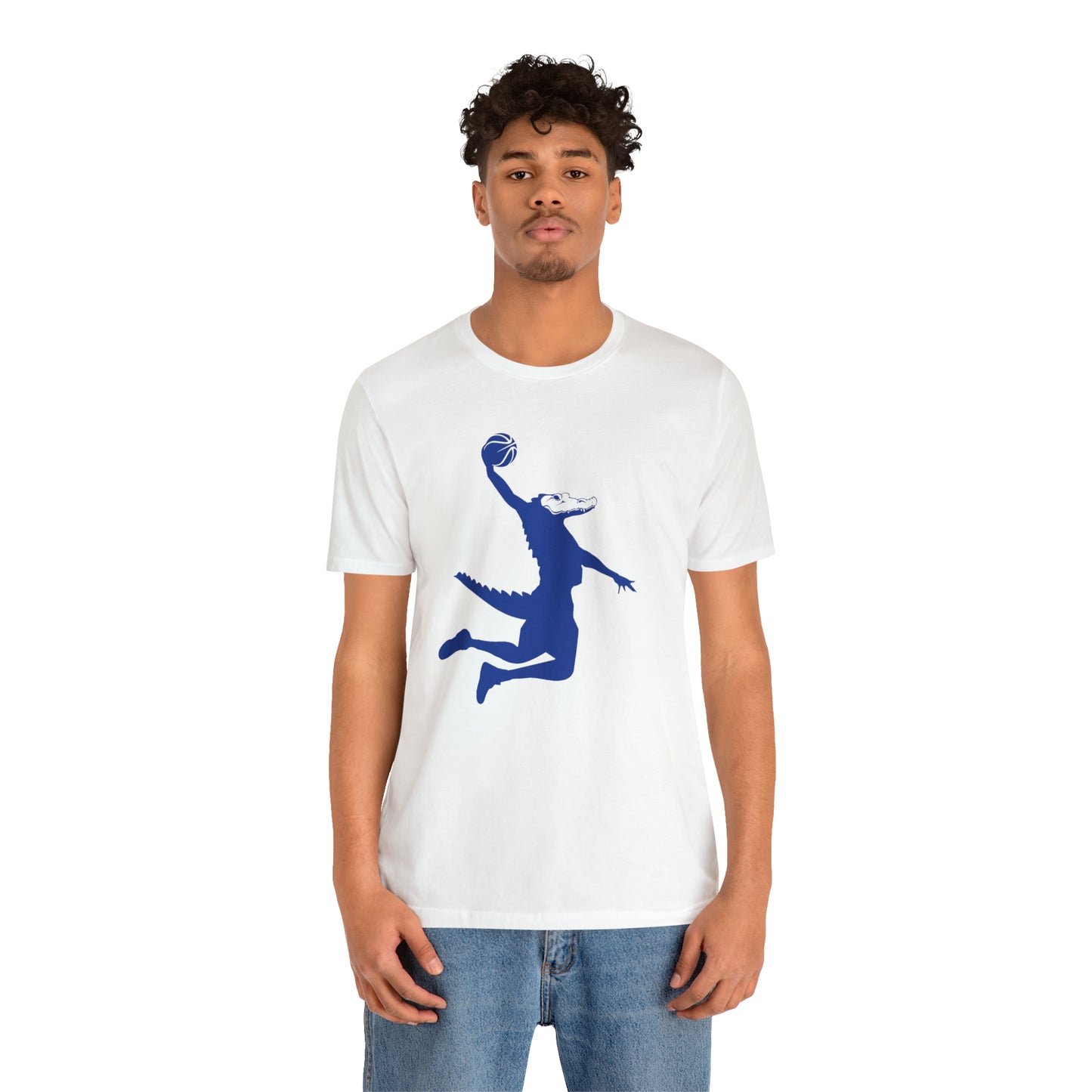 Unisex Jersey Short Sleeve Tee ChompMan (Blue)