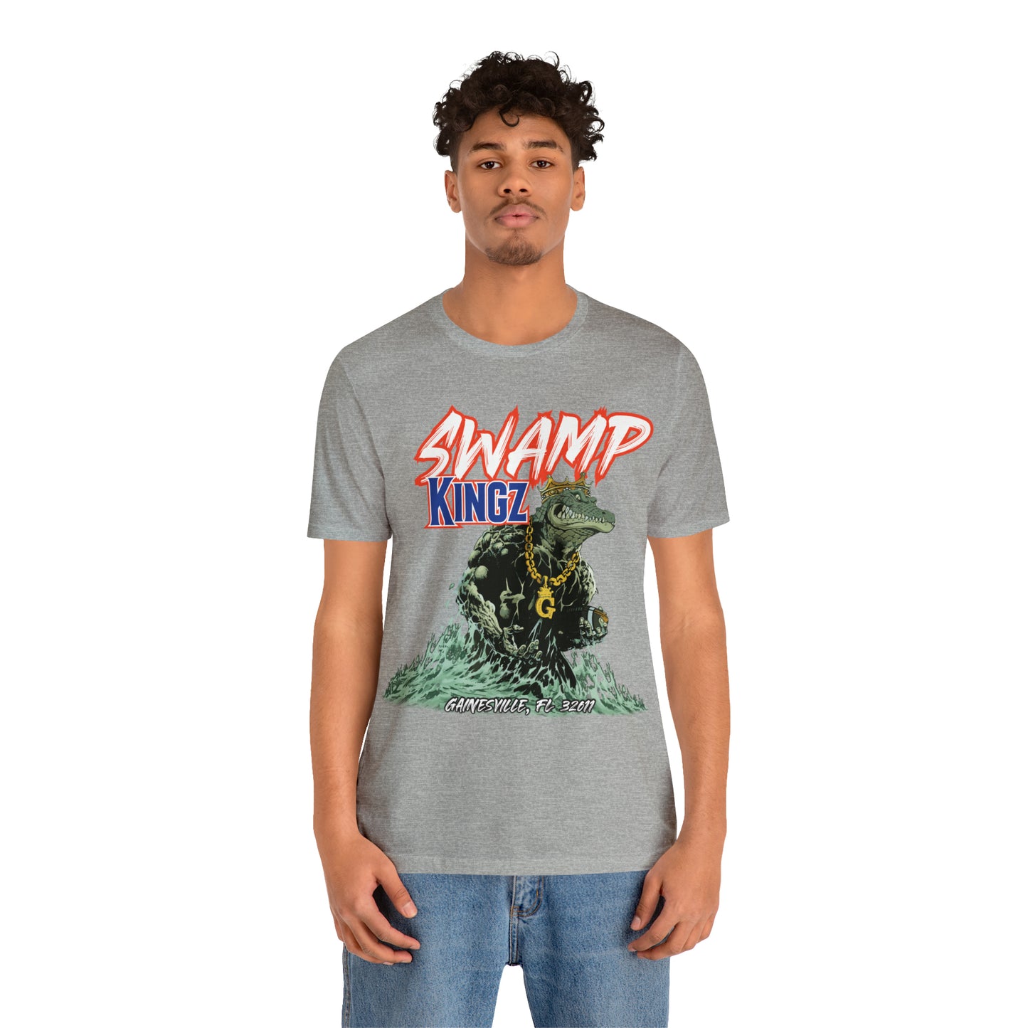 Swamp Kingz (V1) Unisex Jersey Short Sleeve Tee