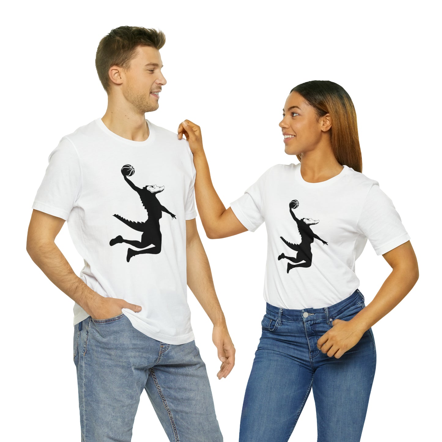 ChompMan Basketball (V8) Unisex Jersey Short Sleeve Tee