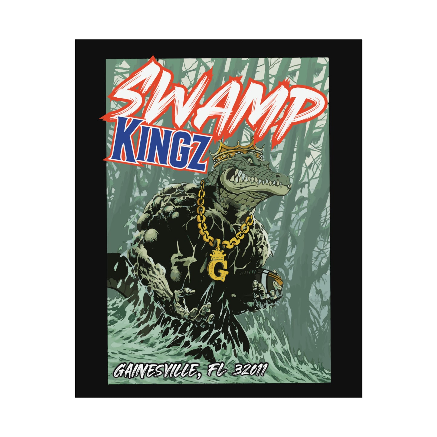 Swamp Kingz (V2) Rolled Posters