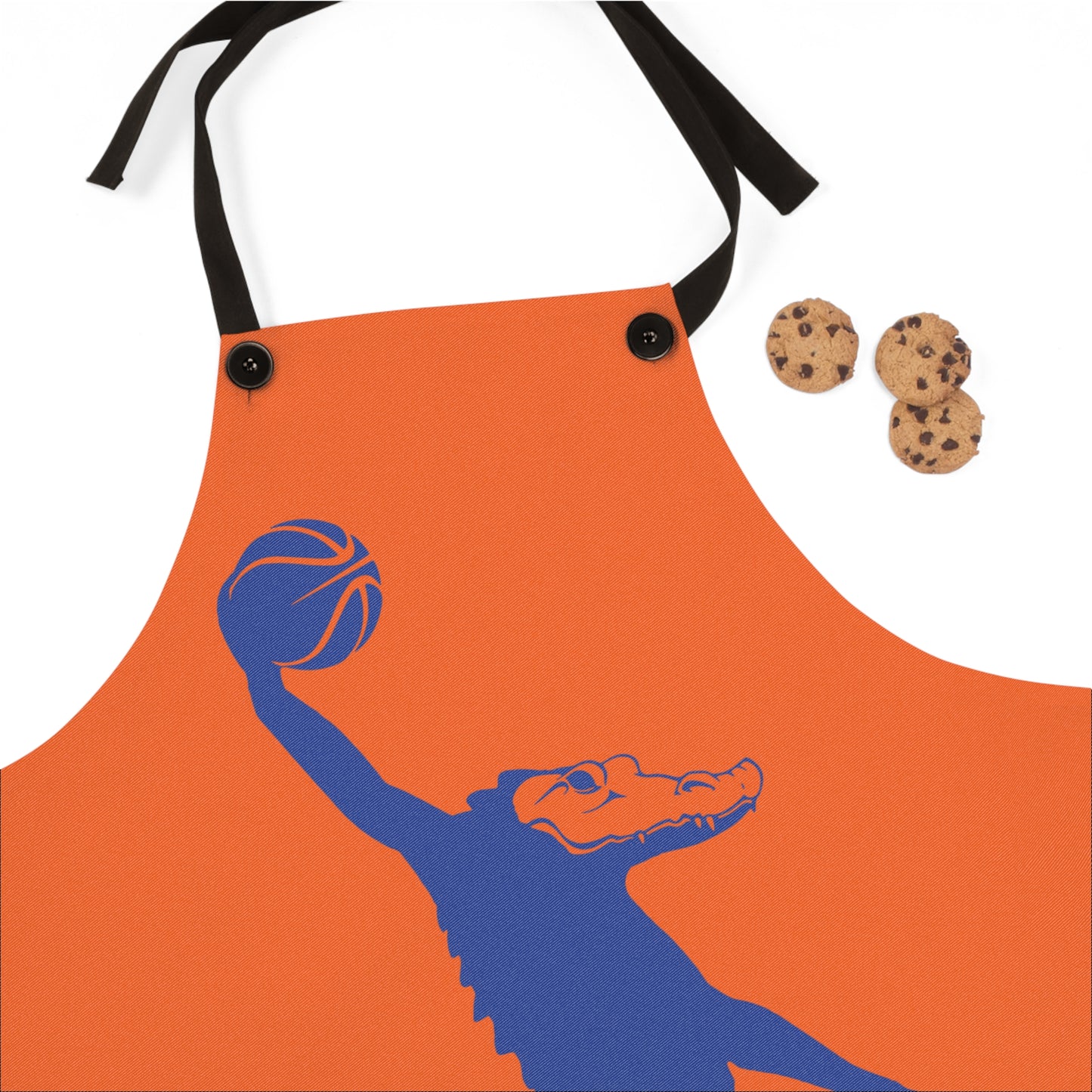 ChompMan Basketball (V5 / Orange) Apron (AOP)