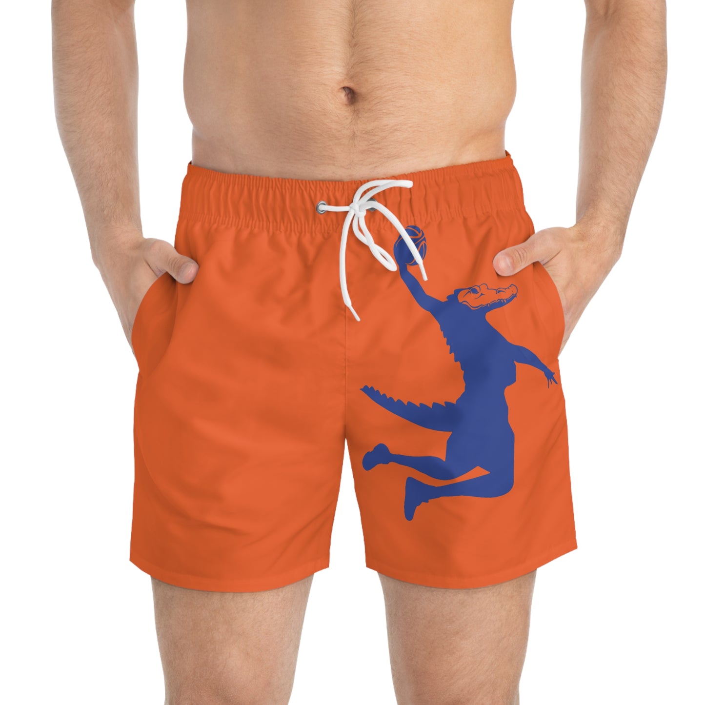 ChompMan Basketball (V5) Swim Trunks (AOP)