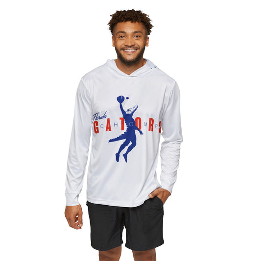 ChompMan Baseball (V1 / White) Men's Sports Warmup Hoodie (AOP)