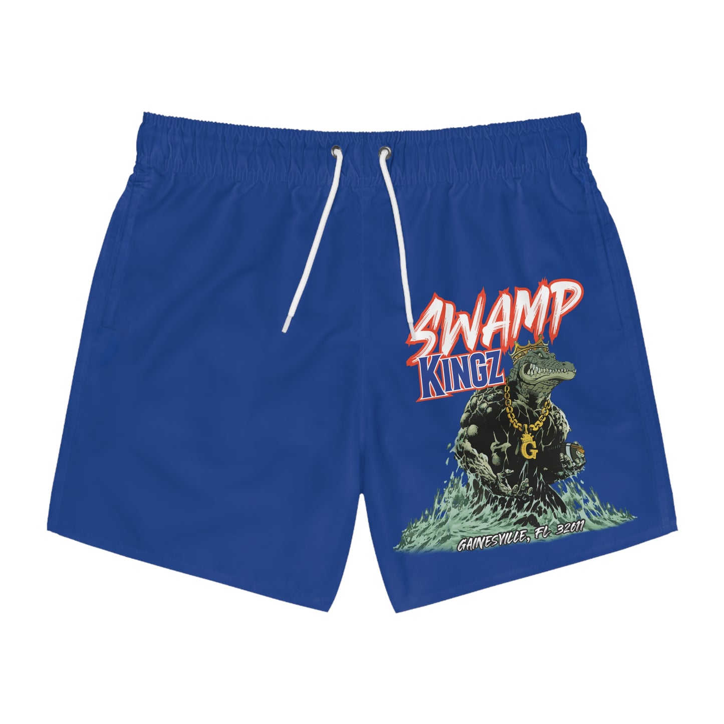 Swamp Kingz (V1) Swim Trunks (AOP)