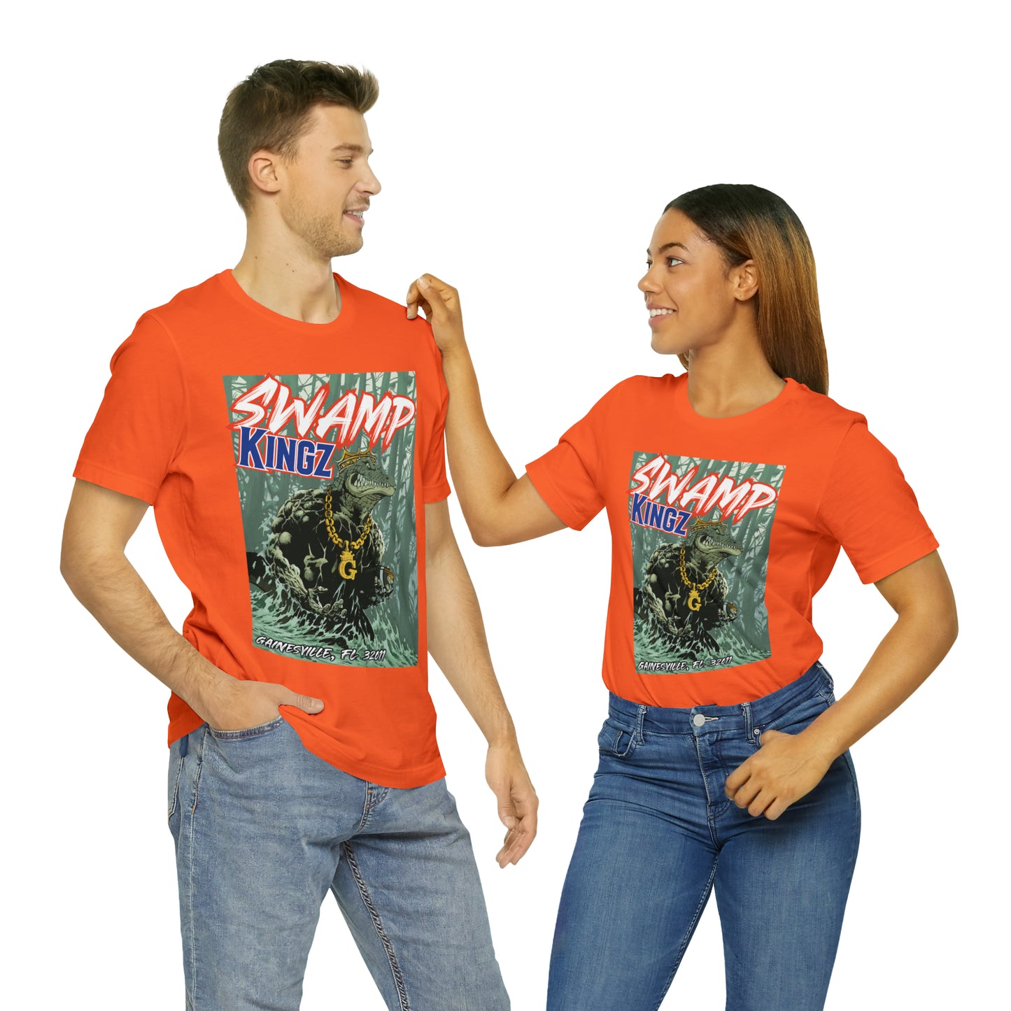 Swamp Kingz (V2) Unisex Jersey Short Sleeve Tee