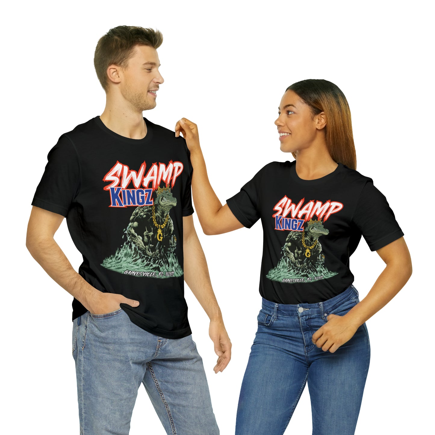 Swamp Kingz (V1) Unisex Jersey Short Sleeve Tee