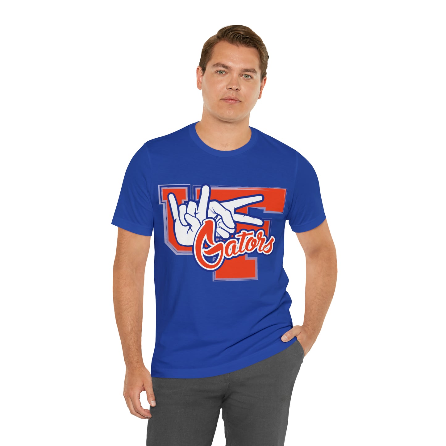 Unisex Jersey Short Sleeve Tee UF (Rock On) Gators Hands_V2