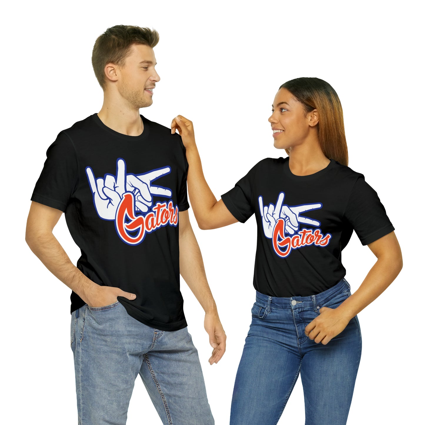 Unisex Jersey Short Sleeve Tee  UF (Rock On) Gators Hands_V1