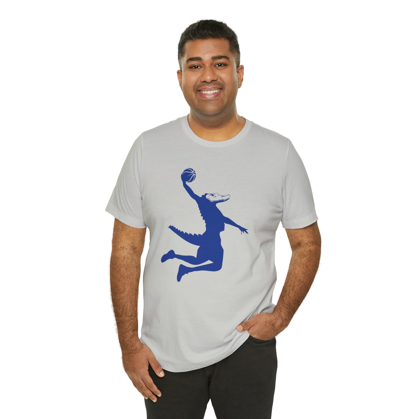 Unisex Jersey Short Sleeve Tee ChompMan (Blue)