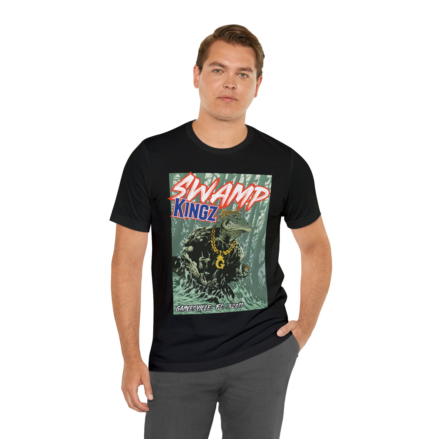 Swamp Kingz (V2) Unisex Jersey Short Sleeve Tee