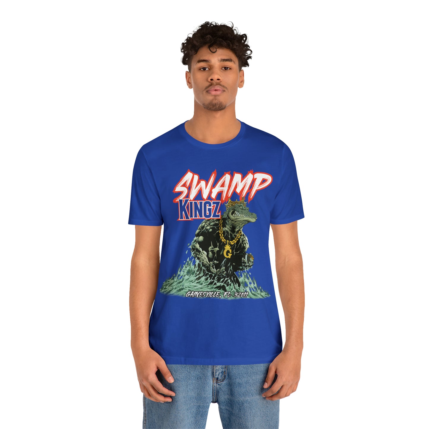 Swamp Kingz (V1) Unisex Jersey Short Sleeve Tee