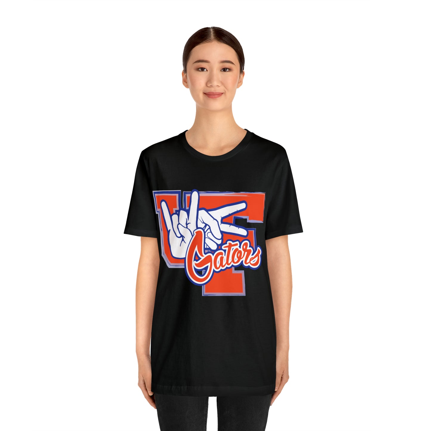 Unisex Jersey Short Sleeve Tee UF (Rock On) Gators Hands_V2