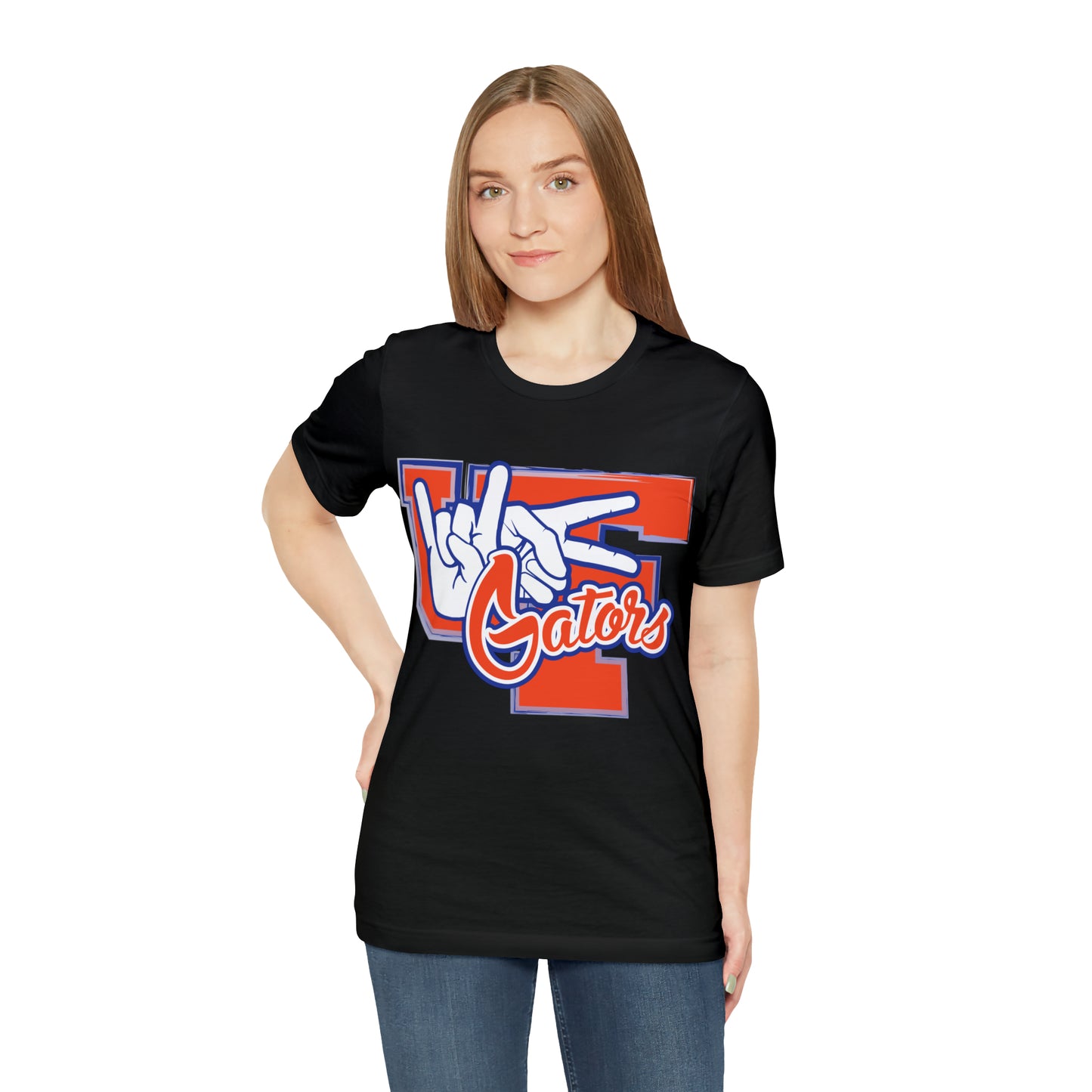 Unisex Jersey Short Sleeve Tee UF (Rock On) Gators Hands_V2