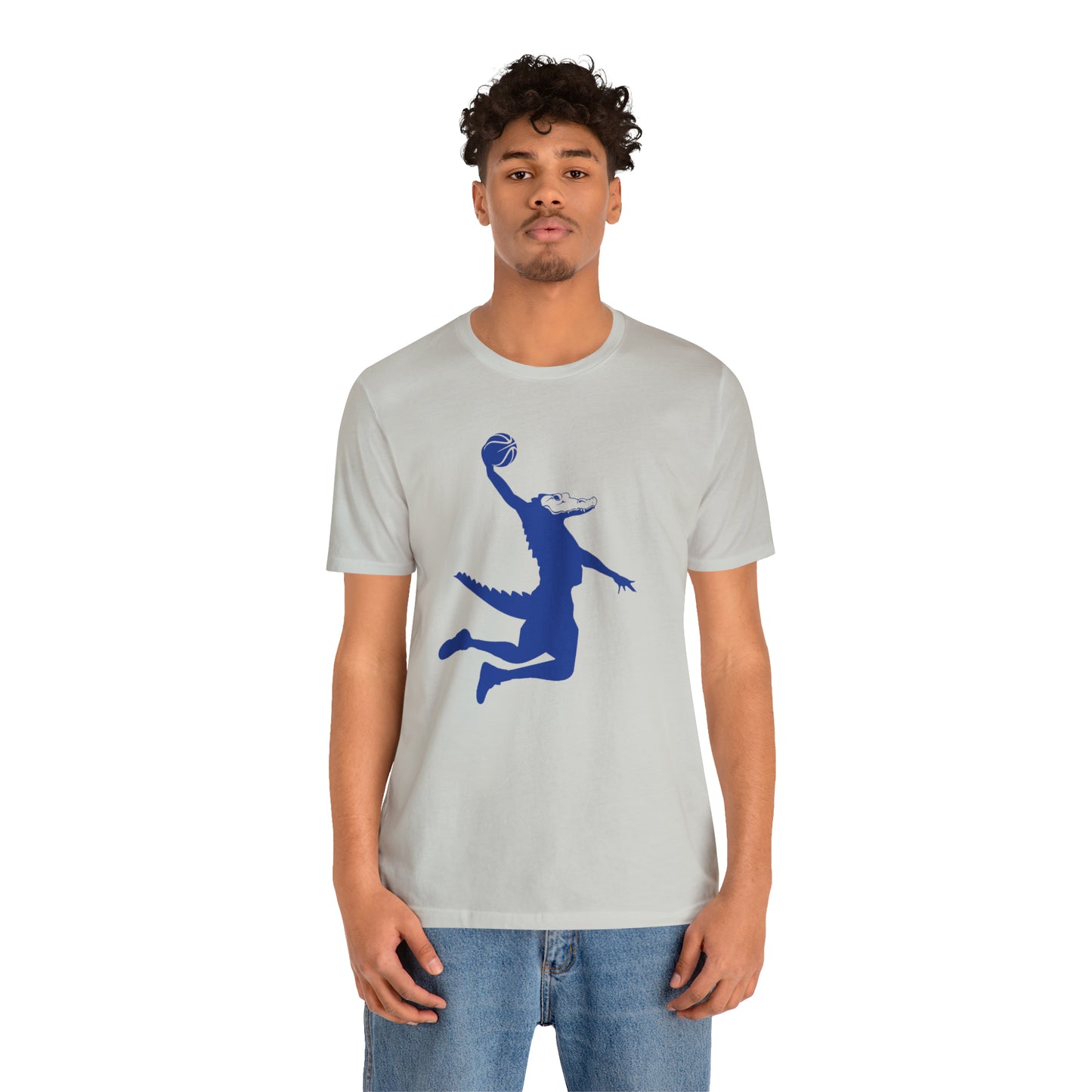 Unisex Jersey Short Sleeve Tee ChompMan (Blue)