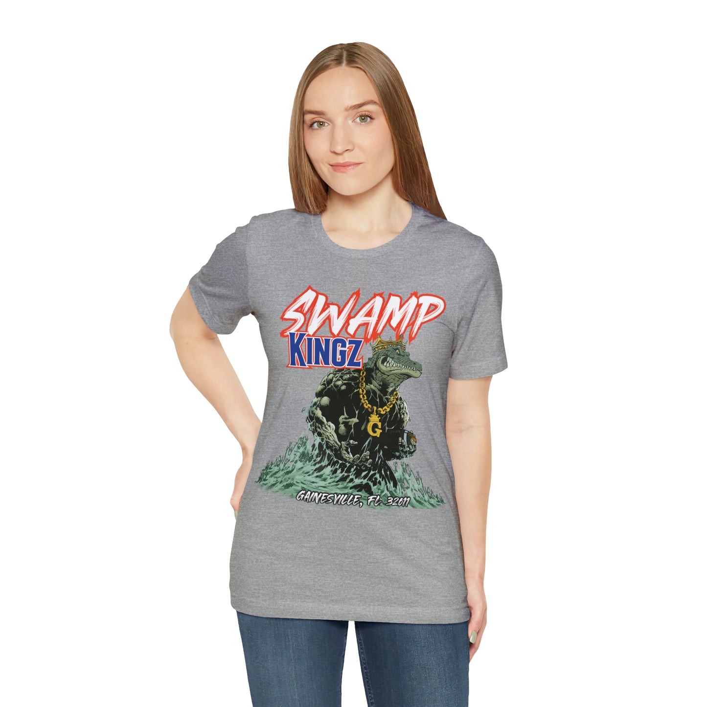 Swamp Kingz (V1) Unisex Jersey Short Sleeve Tee